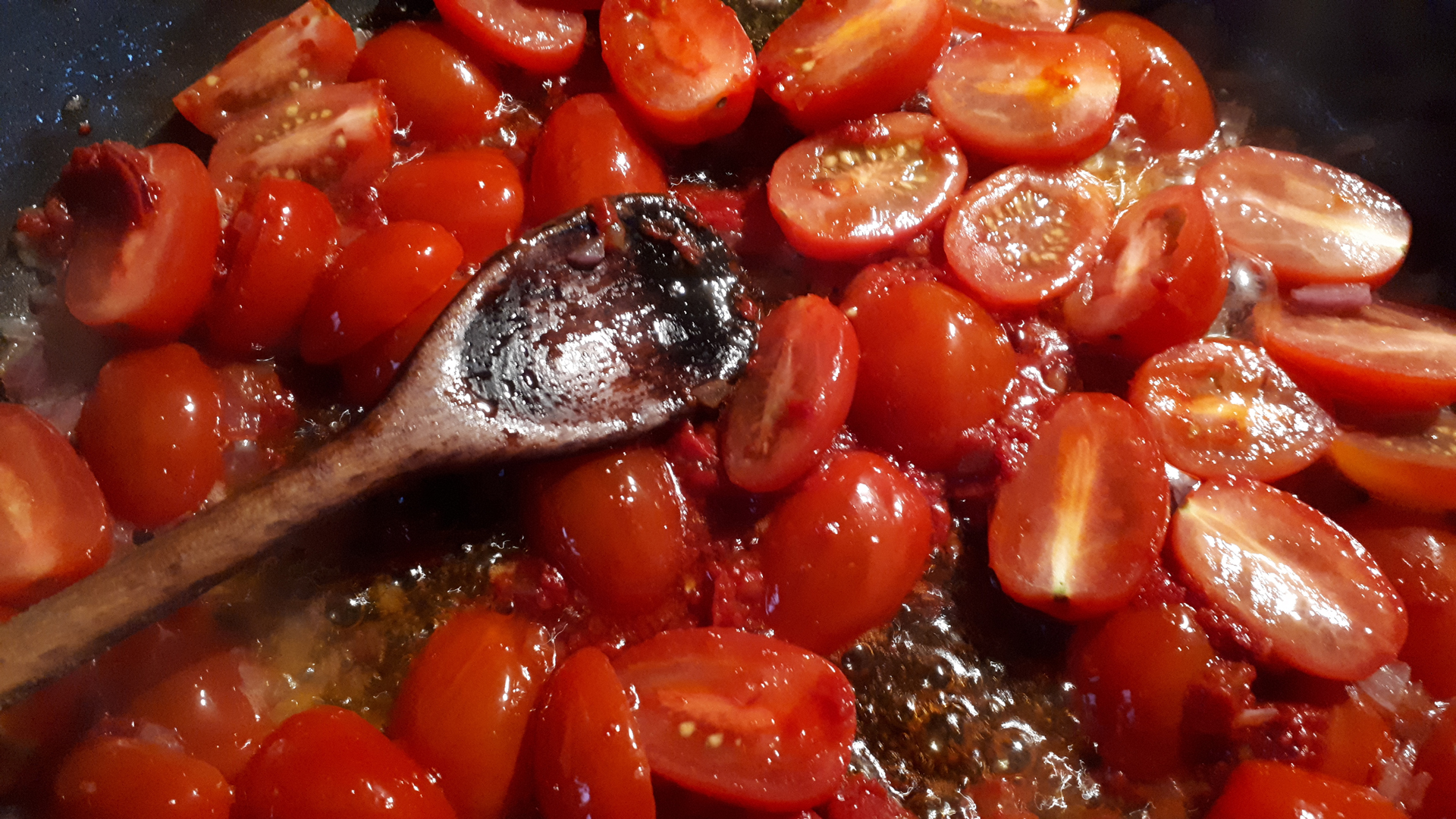 Lieblingsrezept. Gedünstete Tomaten